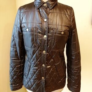 Zara Woman Lightweight winter snow jacket size‎ Large brown